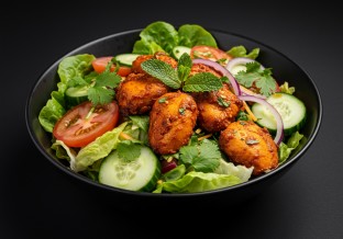 Tandoor Chicken Chop Salad