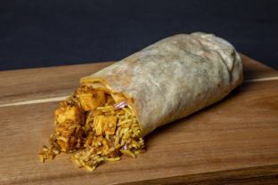 Paneer Tikka Masala Burrito