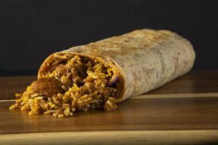 Ghee Butter Chicken Burrito (Half)