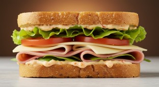 Ham& Cheese Sandwich (Gluten Free)