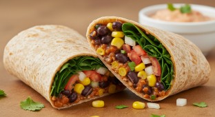 Black Bean Wrap
