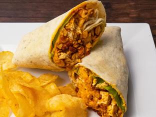 Moroccan Spiced Carrot Wrap Platter