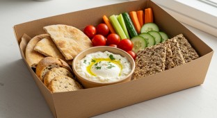 Artichoke and Burrata Dip Meal