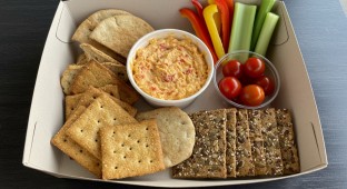Cracklin’ Pimento Cheese Dip Meal