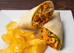 Moroccan Spiced Carrot Dipwich Wrap