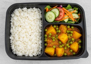 Gluten-Free Aloo Matar Boxed Lunch