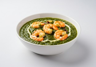 Shrimp Palaki Saag