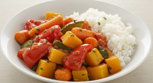 Vegan Bowl with Rice