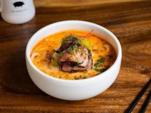 Grilled Pork Curry Udon