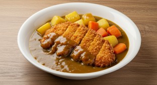 Japanese Curry with Chicken Katsu