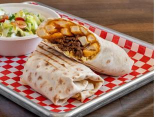 Falafel Breakfast Wrap