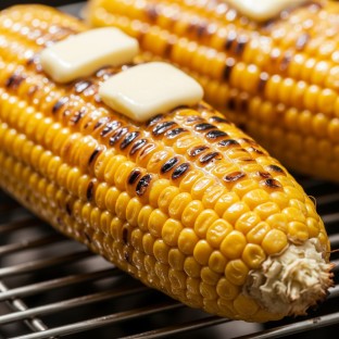Grilled Corn with Butter