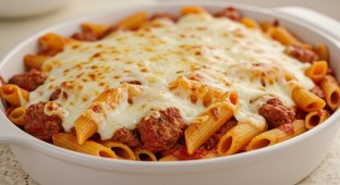 Baked Mostaccioli