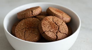 Gluten-Free Tahini Chocolate Cookies