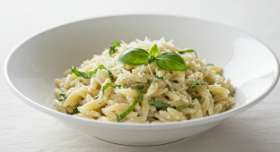 Basil and Parmesan Orzo