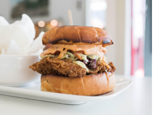 David's Fried Chicken Sandwich
