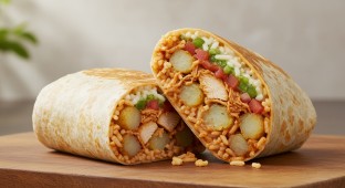 Chipotle Chicken Burrito (No Beans)