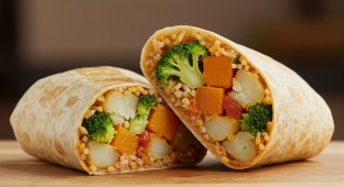 Super Veggie Burrito (No Beans)