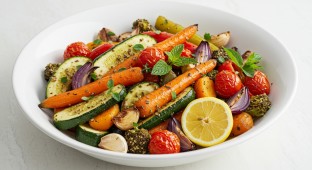 Mediterranean Roasted Veggies