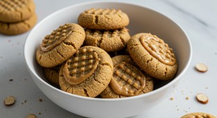 Vegan Almond Butter Cookies