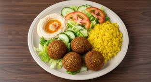 Vegan Falafel Platter