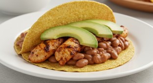 Boxed Allergen-Free Pollo Taco Nicks Way (No egg, cheese or pico)]