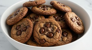 Deep Dish Chocolate Chip Cookie