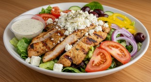 Grilled Chicken Greek Salad
