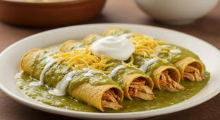 Enchiladas Verdes