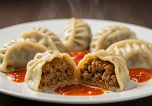 Small Pork Steamed Momo