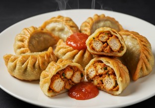 Small Chicken Fried Momo