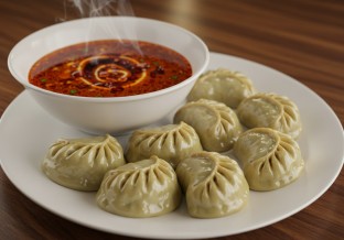 Large Pork Tato Jhoul Momo