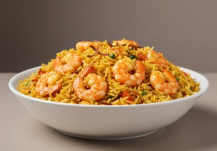 Small Shirmp Biryani