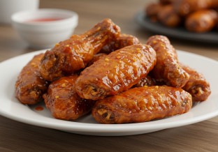 Sweet and Spicy Korean Fried Chicken Wings