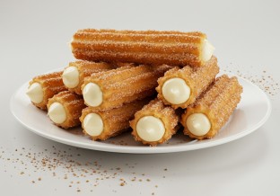 Bavarian Cream-Filled Churros