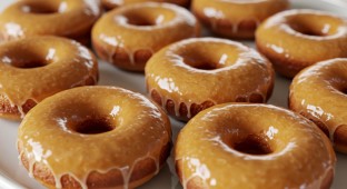 Maple Glazed Donuts