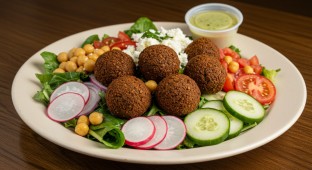 Falafel Greens Salad