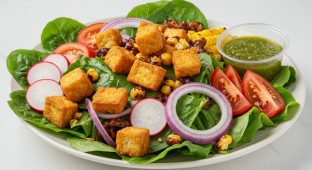 Tofu Veggie Salad