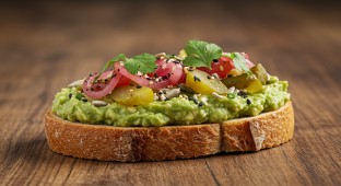 Smashed Avocado Tartine