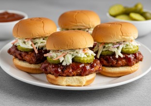 BBQ Chicken Sliders