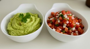 Guacamole and Pico de Gallo