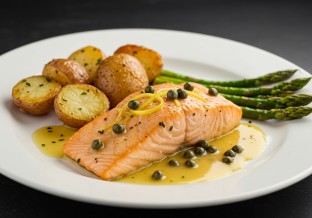 Salmon Piccata