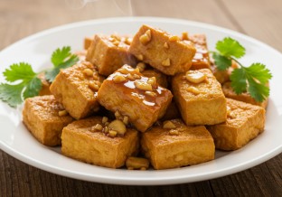 Asian Garlic Tofu