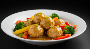 Lime Chicken Meatball