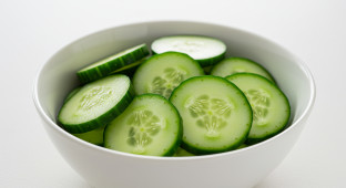 Sliced Cucumbers