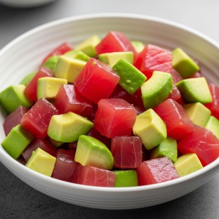 Cubed Ahi Tuna
