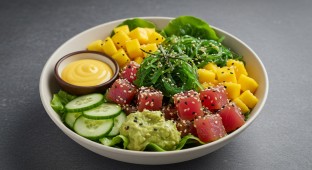 Tuna Poke Salad Bowl