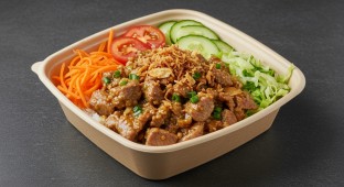Lemongrass Pork Rice Bowl