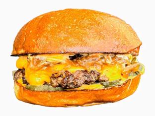 Smash Burger and Tator Tots