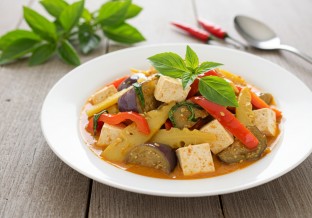 Spicy Bamboo Shoots with Tofu